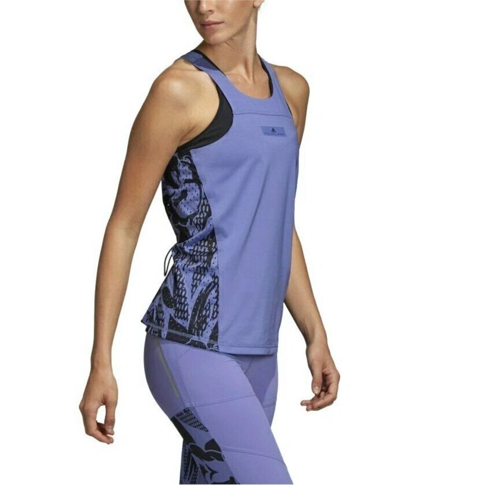 Adidas By Stella McCartney Run Adizero Tank Top Colour Joy Purple XS